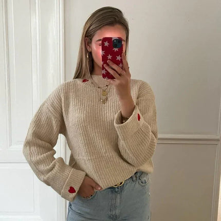 UNICORN Women's sweater beige s m l