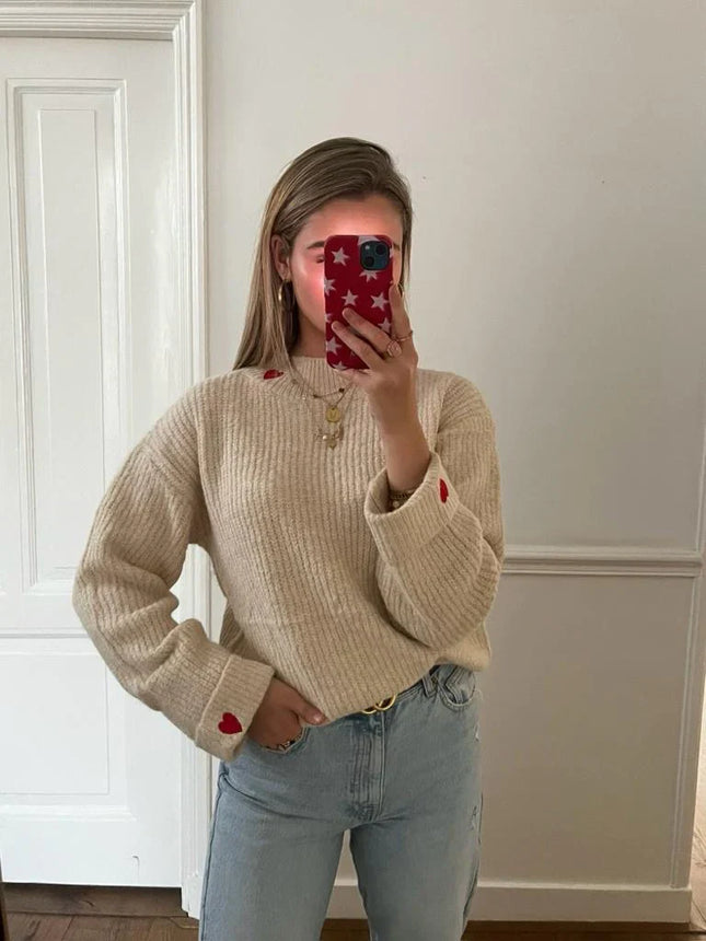 UNICORN Women's sweater beige s m l