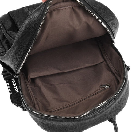 UNICORN Women's Backpacks Large-Capacity Lightweight School Bag Beige Black Brown
