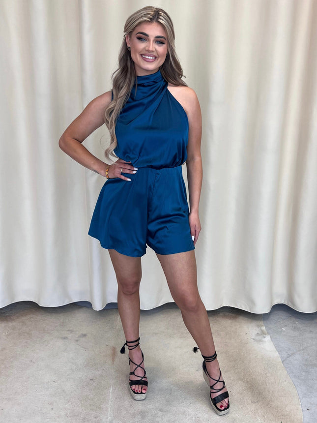 UNICORN Women's jumpsuit blue black s m l