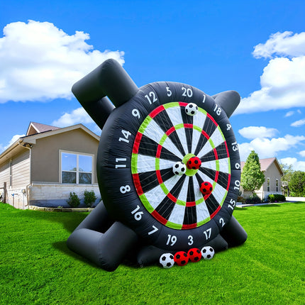 UNICORN 3.05meter Giant Inflatable Game Dart Board with 8pcs Ball