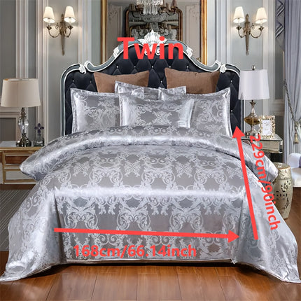 UNICORN Luxury European Jacquard Satin High-Quality Duvet Cover Three-Piece Set