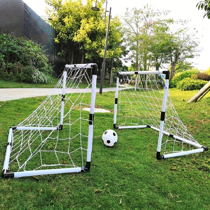 UNICORN 2pcs 92cm Double Football Goal Portable Indoor and Outdoor Sports Equipment
