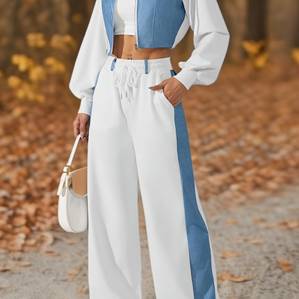 UNICORN Women'S Suit Featuring a Two-Piece Set with Contrasting Colors xs s m l xl