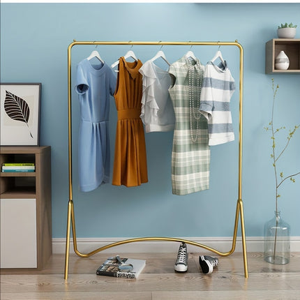 UNICORN Easy Floor-Standing Coat Rack for The Bedroom Golden Black
