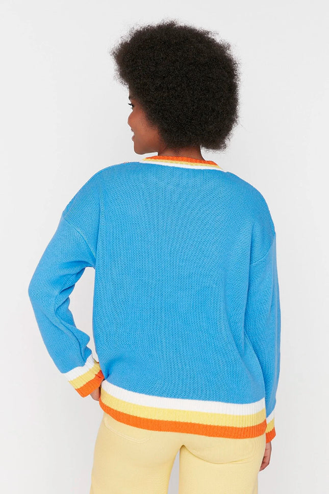 UNICORN Women's sweater blue s m l