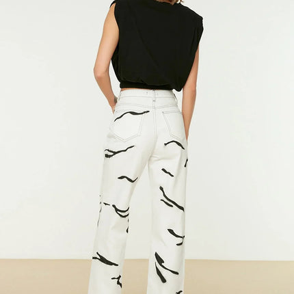 UNICORN Women's jeans white black xs s m l