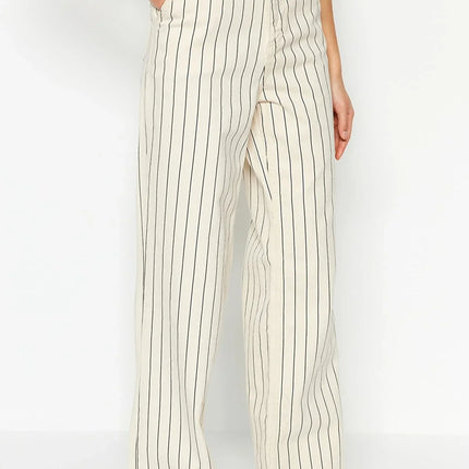 UNICORN Women's striped jeans beige xxs xs s m l xl