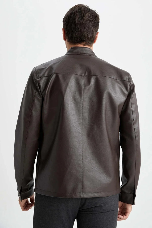 UNICORN Men's jacket leather caramel S M L XL XXL XXXL