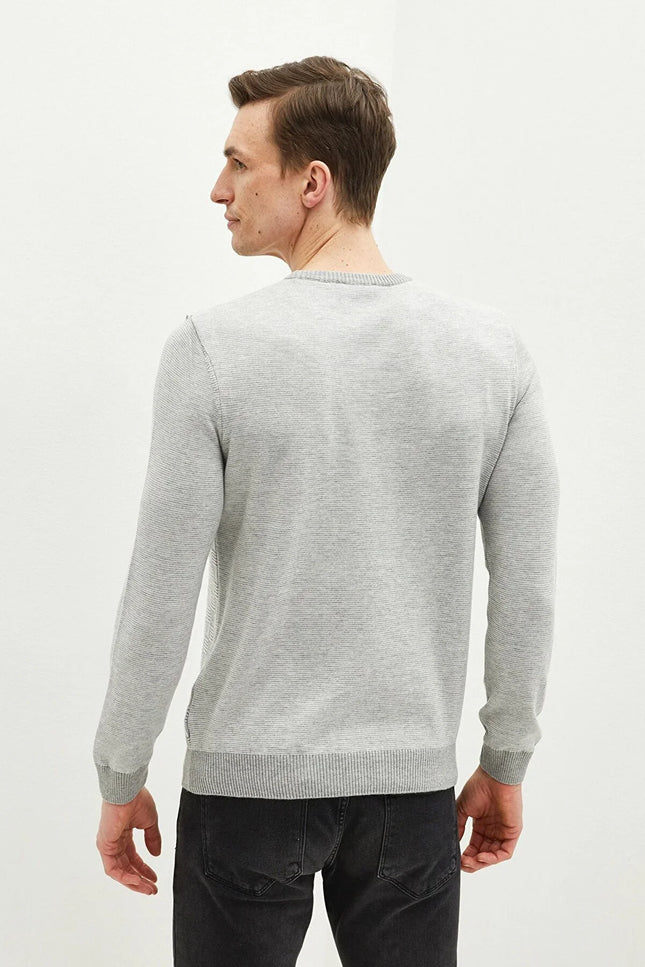 UNICORN Men's sweater checked gray s m l xl xxl