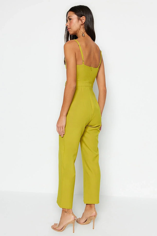 UNICORN Women's jumpsuit yellow black xs s m l xl
