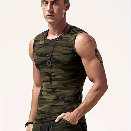 UNICORN Camouflage Military Uniform Men Casual Sports Vest xs s m l