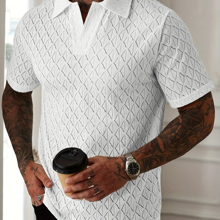 UNICORN Business Casual Polo Shirt, Made from Stretchy Knit Fabric s m l xl xxl
