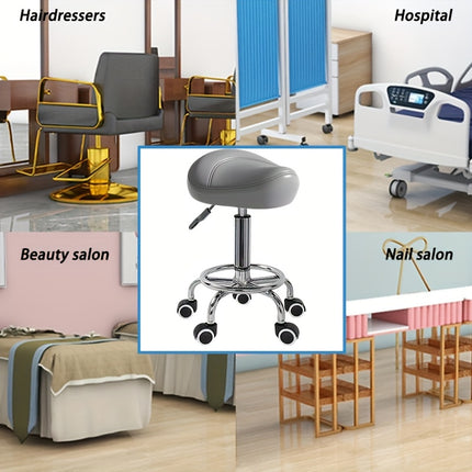 UNICORN Professional Spa Work Stool Black Brown