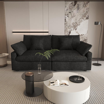 UNICORN Cloud Couch Modular Sofa 4.06meter U-Shaped White Black Gray Khaki