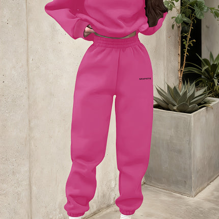 UNICORN Womens Stylish Casual Sports Loose Set Made of Fiber xs s m l xl