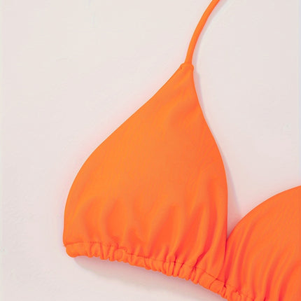 UNICORN Solid Color Sexy Rope Style Bikini Swimwear for Fashionable Women s m l