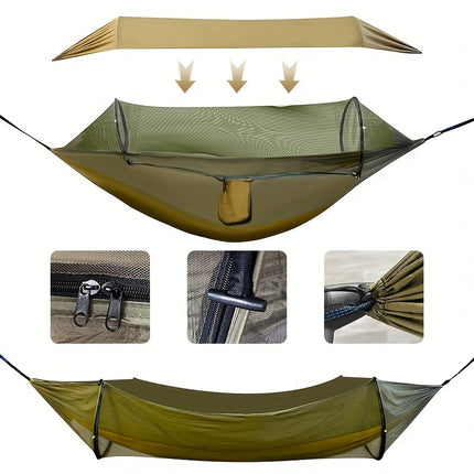 UNICORN Hammock Featuring a Mosquito Net And Sun Protection