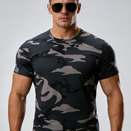 UNICORN Camouflage Short-Sleeve T-Shirt Daily Versatile Wear s m l xl