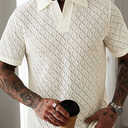 UNICORN Business Casual Polo Shirt, Made from Stretchy Knit Fabric s m l xl xxl