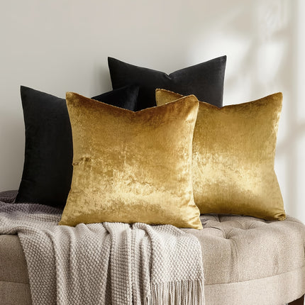 UNICORN Set of 4 Luxurious Velvet Pillow Covers Measuring 40.40 cm to 60.60 cm