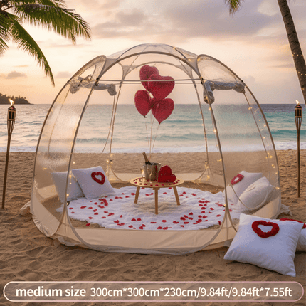 UNICORN Pop-Up 360 View Bubble Tent All-Weather Windproof
