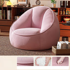 Cherry Blossom Pink | Light Beige-Friendly Corduroy with Plush Filling / Without Foot Pedal