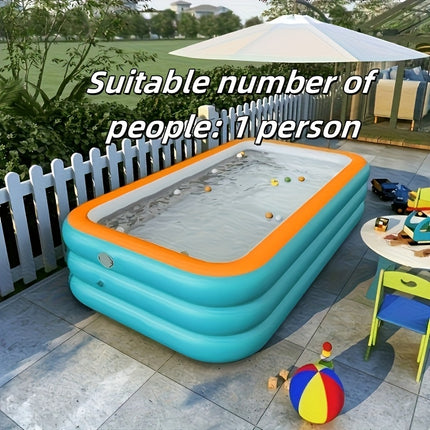 UNICORN 1pc Large Inflatable Pool Indoor Outdoor PVC Material, Summer Pool Parties