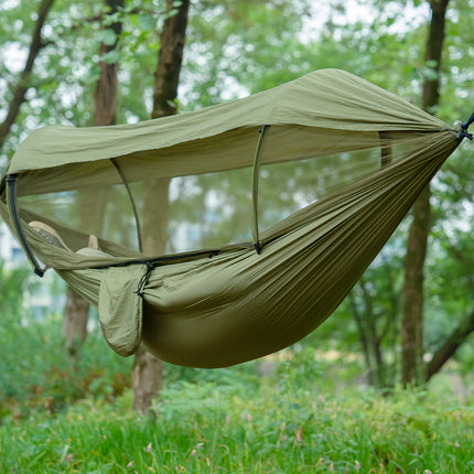 UNICORN Hammock Featuring a Mosquito Net And Sun Protection