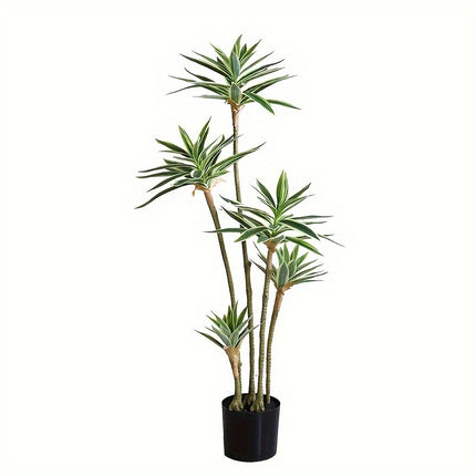 UNICORN Large Indoor Artificial Plant Resembling a Lily Bamboo