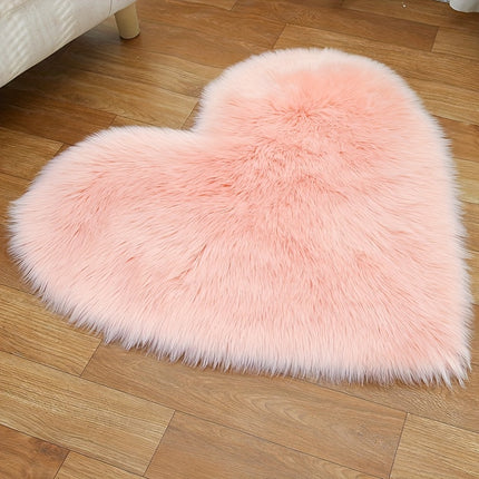 UNICORN Valentine'S Day Red Heart-Shaped plush carpet 50 cm 60 cm 90 cm