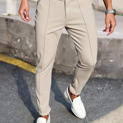 UNICORN Casual Versatile Pants Stretch Comfort Light Business Tapered Leg s m l xl xxl