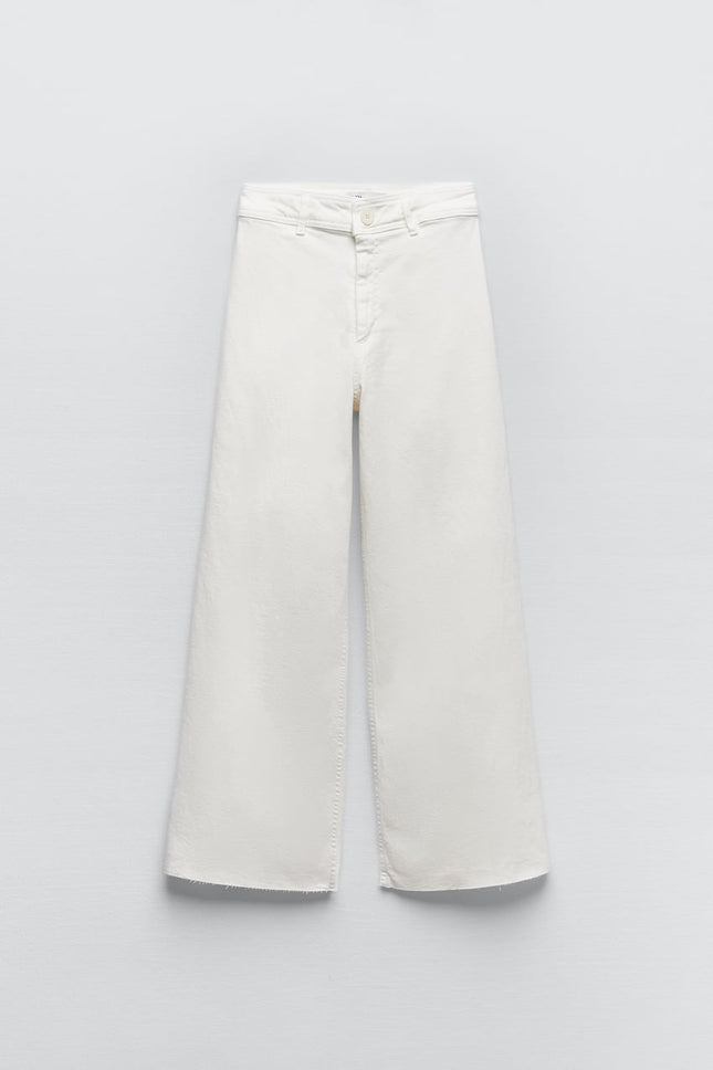 UNICORN Women's long jeans wide-leg high waist pink dark blue beige black white light blue blue xxs xs s m l xl xxl xxxl