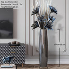 Silvery / 60cm floor vase (without flowers)