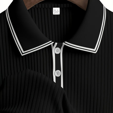 UNICORN Casual Long-Sleeve Polo Shirt with a Stylish Collar s m l xl xxl xxxl
