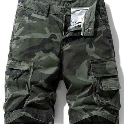 UNICORN Men Military Style Outdoor Hiking Cargo Shorts Khaki Army Green s m l xl xxl xxxl