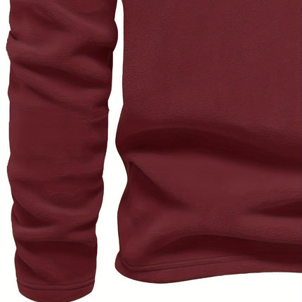 UNICORN Men's Sweatshirt with Stand-Up Collar, Half-Zip, Long Sleeves s m l xl xxl