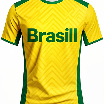 UNICORN Jersey of The Brazilian National Team Featuring a Yellow And Green s m l xl xxl