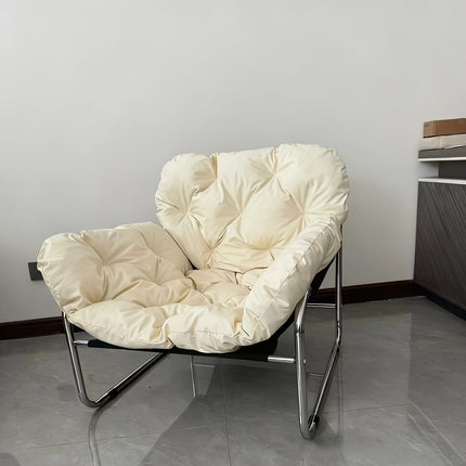 UNICORN Single Reclining Sofa Chair with Footrest Black White Brown