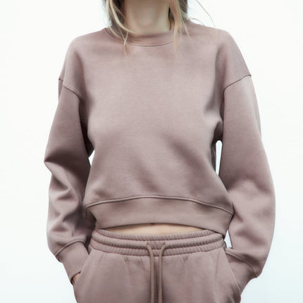 UNICORN Women's sweater hoodie sweater pink light blue light brown black ecru gray dark green s m l