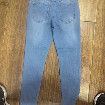 UNICORN Men Casual Slim-Fit Stretch Pants Blue Grey s m l xl xxl