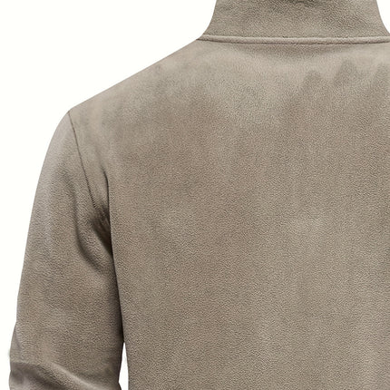 UNICORN Men's Sweatshirt with Stand-Up Collar, Half-Zip, Long Sleeves s m l xl xxl