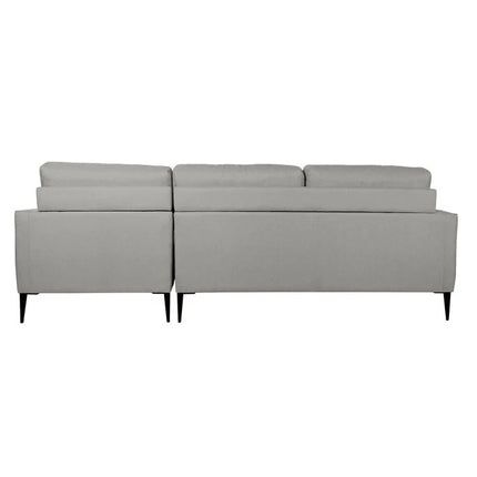 UNICORN Corner sofa polyester corner sofa gray length 240cm width 160cm height 85cm