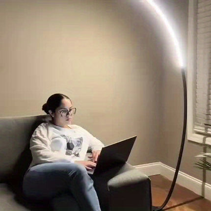 UNICORN 165cm Arc Floor Lamp, 3000K/4500K/6000K Dimmable Reading Lamp