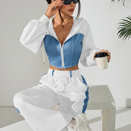UNICORN Women'S Suit Featuring a Two-Piece Set with Contrasting Colors xs s m l xl