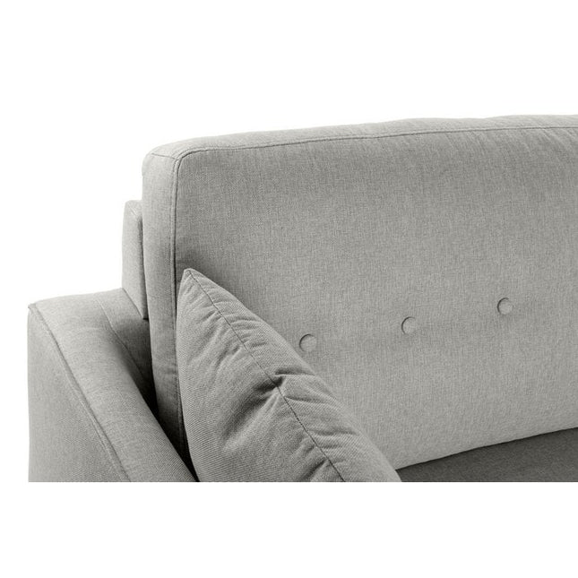 UNICORN Corner sofa polyester corner sofa gray length 240cm width 160cm height 85cm