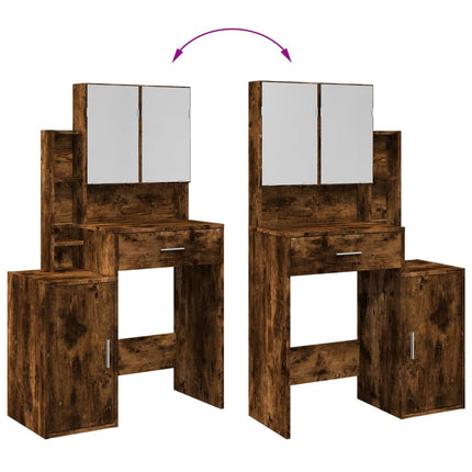 UNICORN Dressing Table Makeup with Mirror Black White Brown Grey Dressing Table