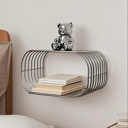 UNICORN Iron Art Metal High End silvery Red Black Sofa Side Table Living Room Home