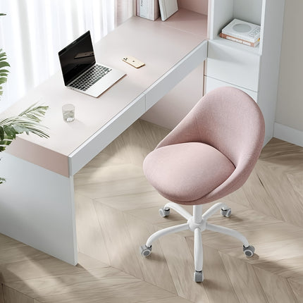 UNICORN Pink Swivel Desk Chair for Home Office, Supports Up to 110Kg