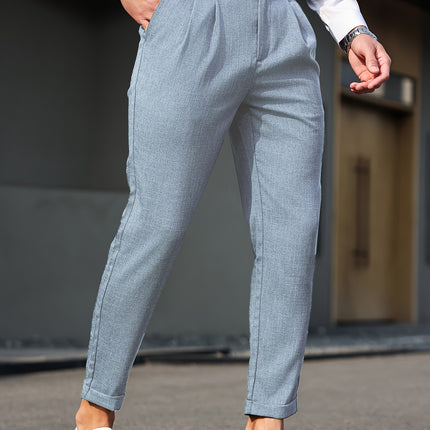 UNICORN Casual Fashion Versatile Suit with Pleated Long Pants s m l xl xxl